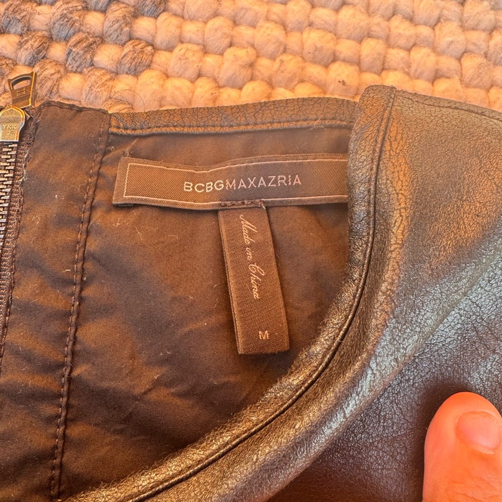 BCBG MaxAzria Black Crop Top